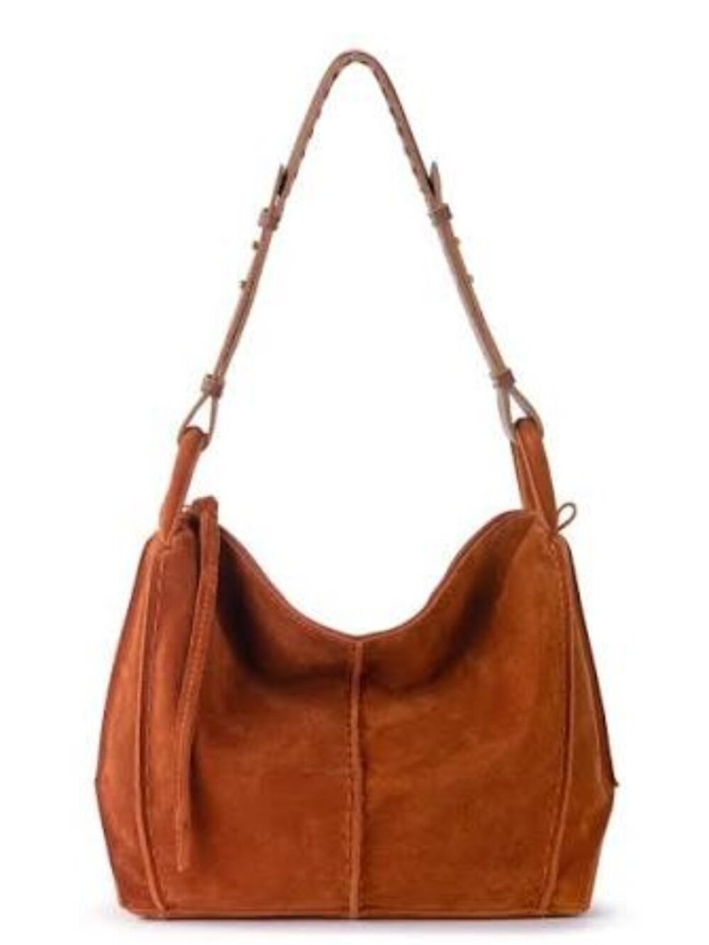 The Sak Los Feliz Hobo Persimmon Suede